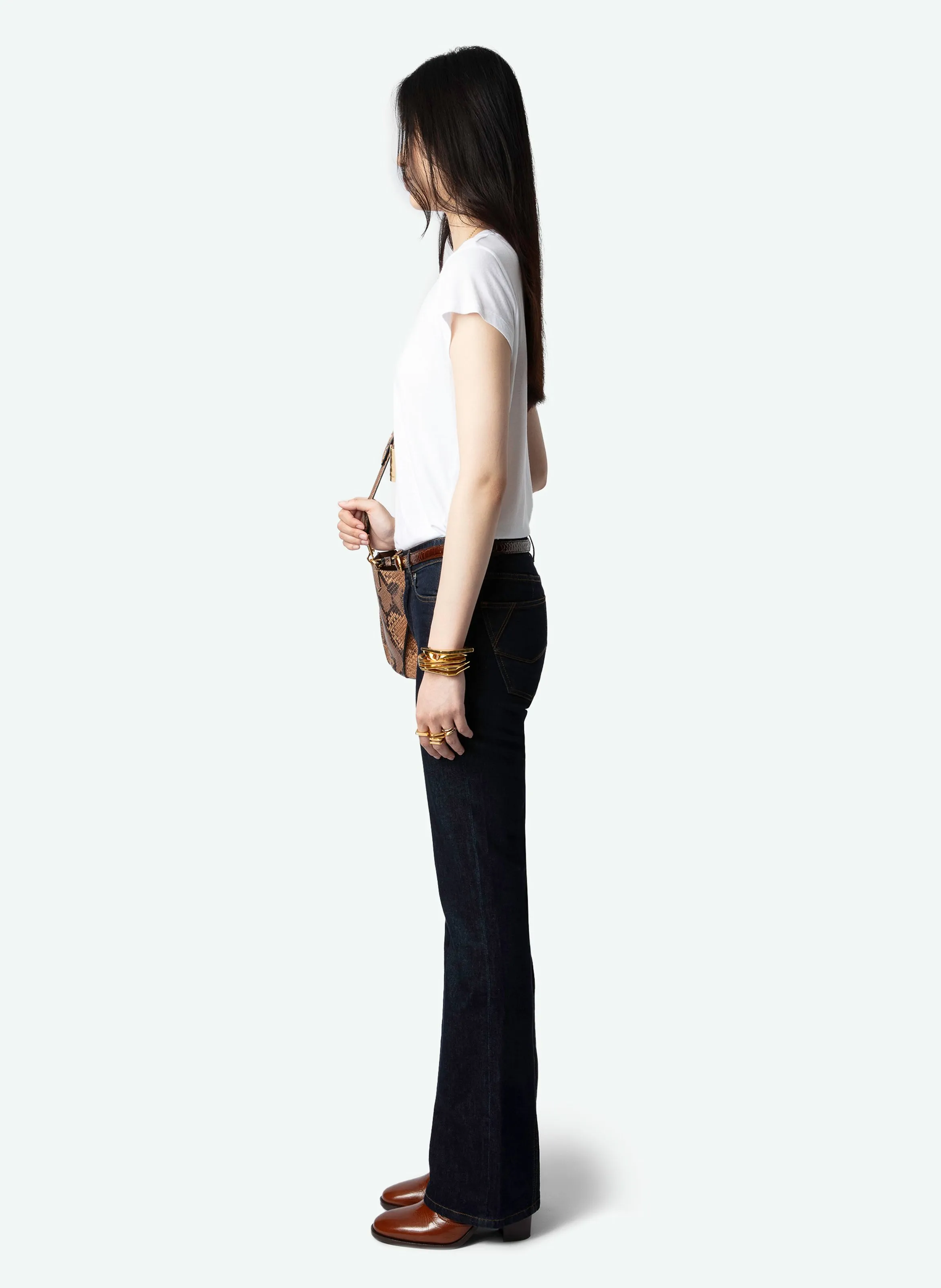  ZADIG&VOLTAIRE   ECLIPSE - Jeans a zampa | Blu