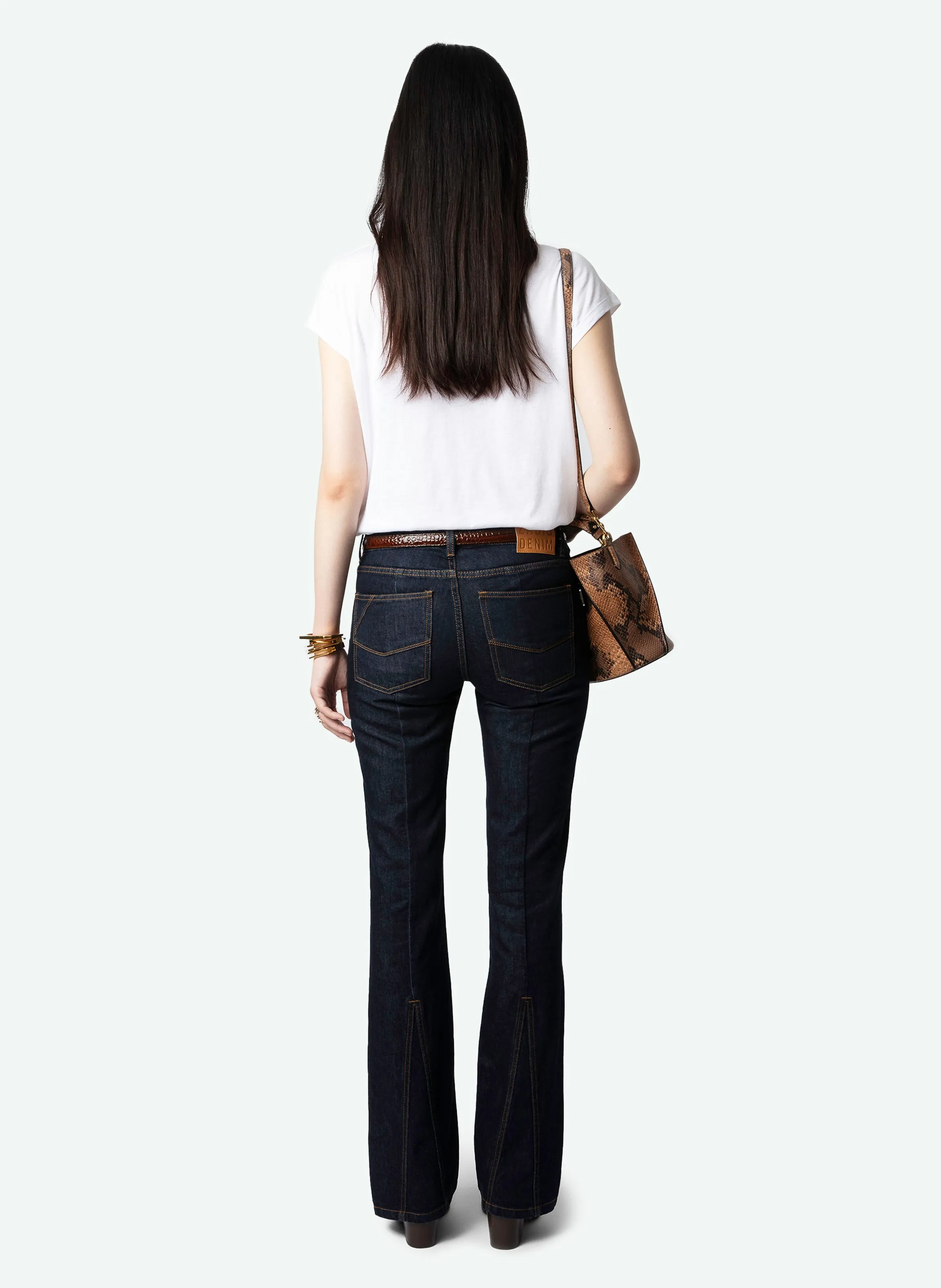  ZADIG&VOLTAIRE   ECLIPSE - Jeans a zampa | Blu