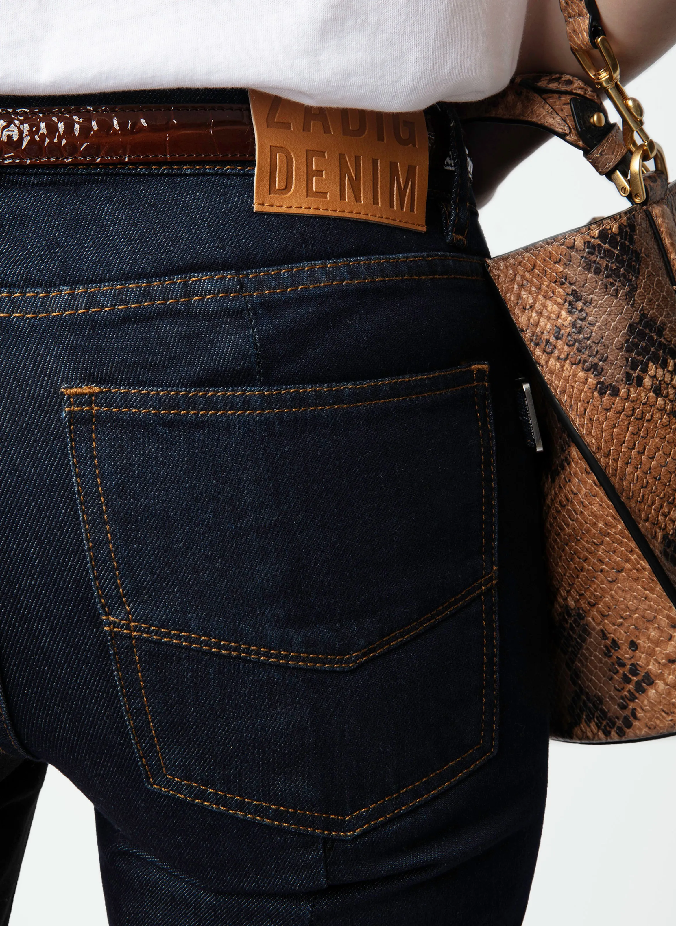  ZADIG&VOLTAIRE   ECLIPSE - Jeans a zampa | Blu